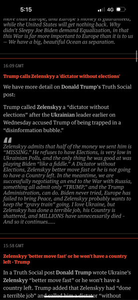 Why is there no threads about trump and putin?