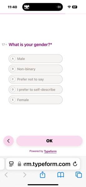 Customer care survey from Edinburgh Airport