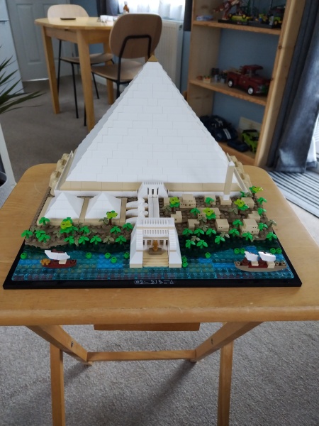To show me your Lego collection?