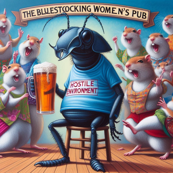 The Bluestocking: where conversation should supersede cards