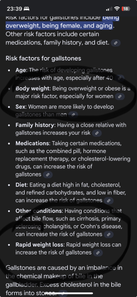 Refused Mounjaro after gallbladder removal