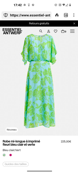This sort of style but in silk?