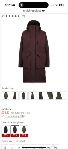 What would you do about a waterproof coat and if you'd buy new, which?