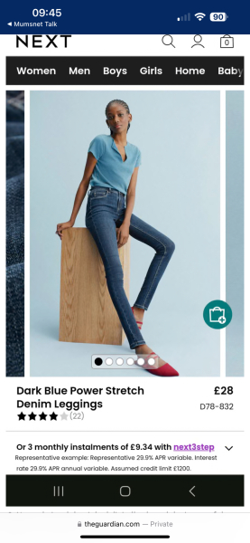 Next ad banned for 'unhealthily thin' model