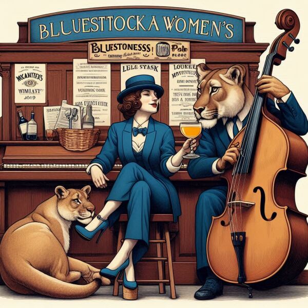 The Bluestocking. All gerbils welcome, must have own frou-frou skirt.