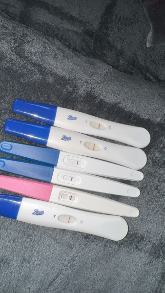 8 positive test , 3 not pregnant CBD