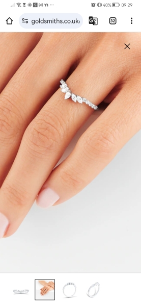 Does this wedding ring look strange?