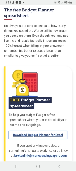 How would you budget £1,200