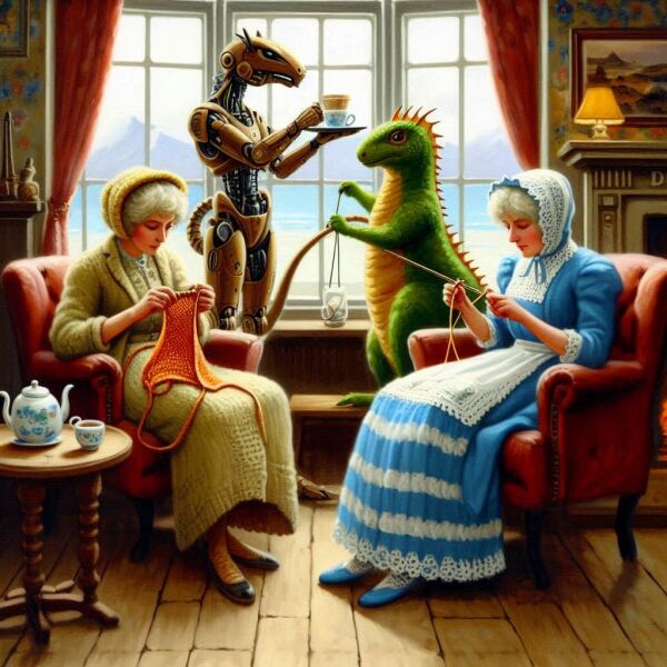 Roll up, Ladies and Gentlecreatures, the Bluestocking has been redecorated