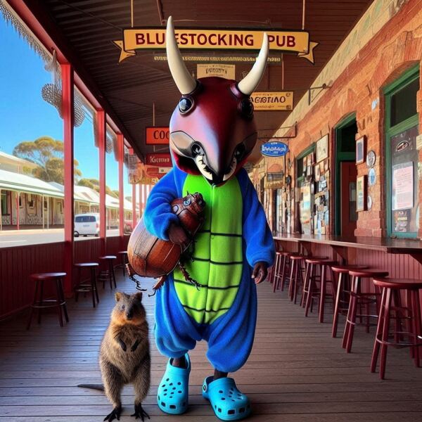 The Bluestocking. All gerbils welcome, must have own frou-frou skirt.