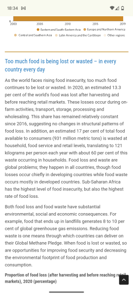 To not see the need for food waste bins?