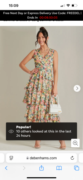 To have just bought a tiered floral dress? 😬