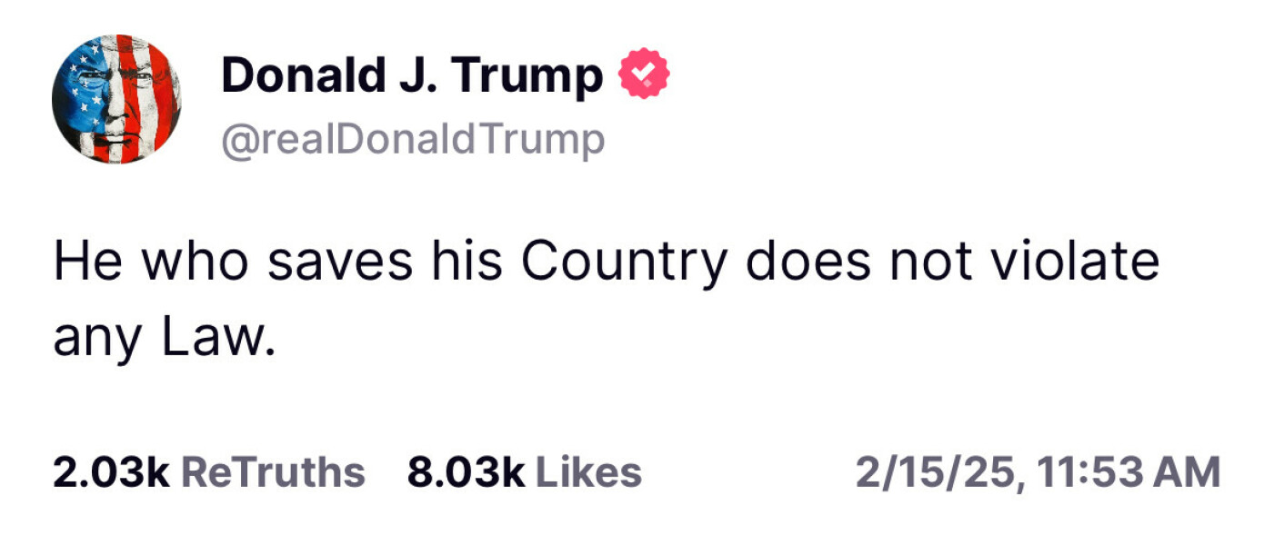 Trump+Musk: Folie à Deux - Trump thread #137