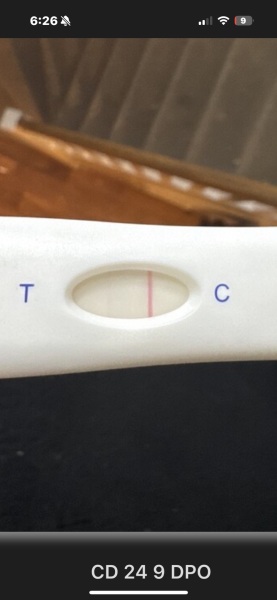Evap or faint positive?