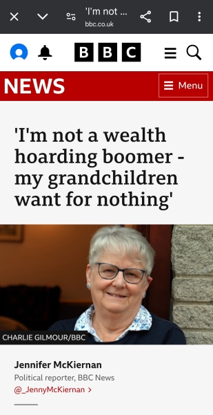 Generational wealth differences
