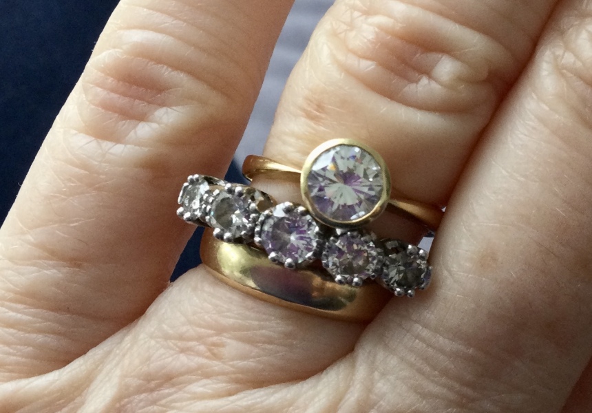 Can I have a look at your engagement rings?