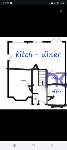 Reconfiguration of this floor plan
