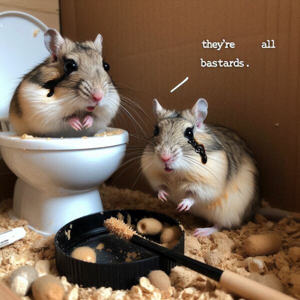 The Bluestocking. All gerbils welcome, must have own frou-frou skirt.