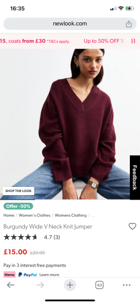 Can I get a jumper that doesn’t bobble for £50