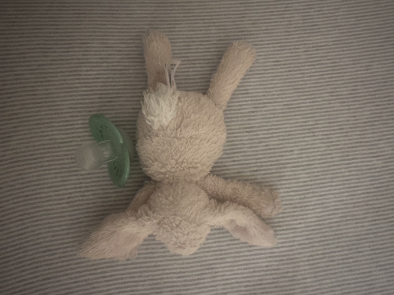 “Tiny jellycat “ for help to sleep.