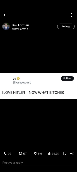 Can't see a Kanye thread - if he wasn't finished already, today's the last straw, surely?