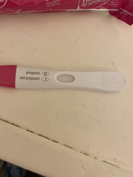 Is this a faint positive on an FRER? Never used them before, AF due today.