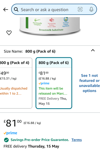Why can’t you use follow-on milk?