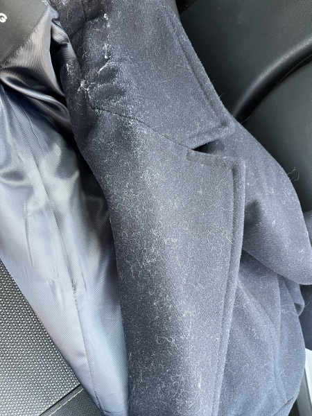 New wool coat is a fluffy mess (pics)