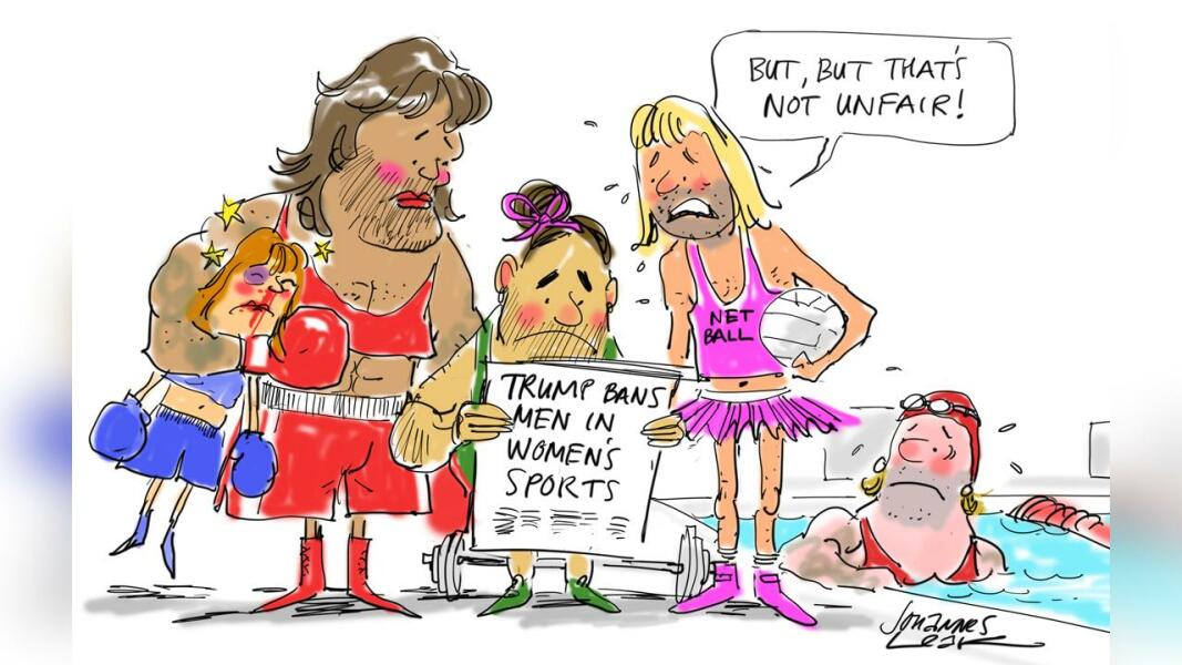 I think males should be banned from female sport and anyone should be allowed to enter the male / open category. The US President has just signed an executive order saying this.