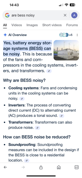 Would you buy a house near a Battery Energy Storage Solution site?