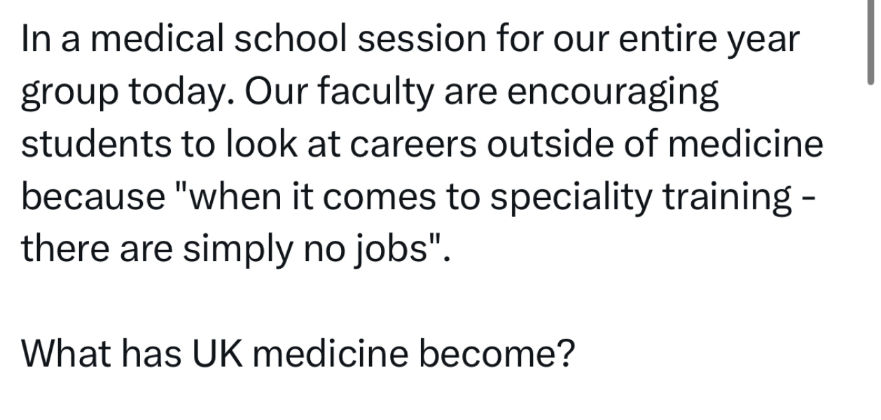 AIBU to be angry that Government policy means young doctors, nurses and other HCPs cannot find jobs