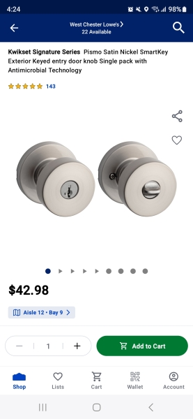 Being locked in?