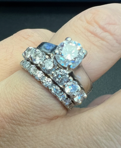 Can I have a look at your engagement rings?