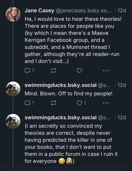 I need to talk about Maeve Kerrigan - includes The Secret Room[SPOILERS] *Title edited by MNHQ*