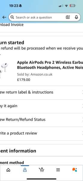 To have not realised that when you buy Apple products from Amazon they may well be fake?