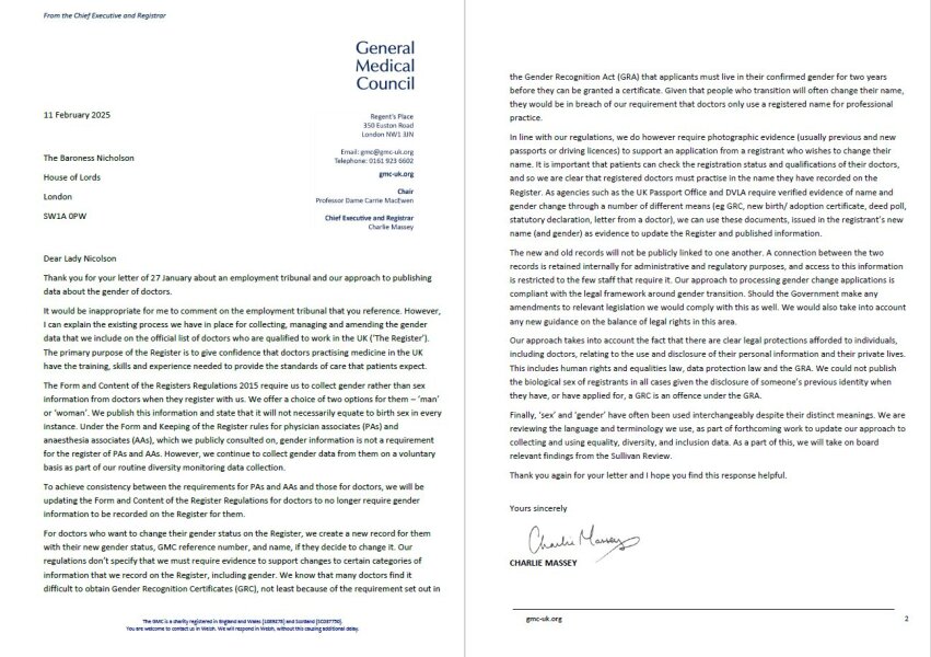 Thread for discussing how women can ask NHS for female HCPs