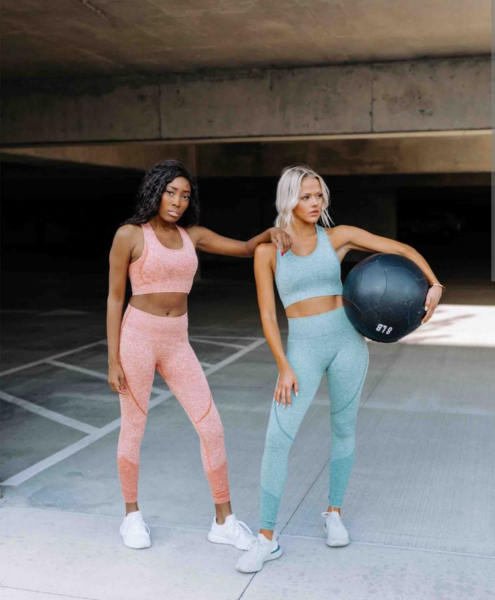 To find the gym attire of some women completely inappropriate?