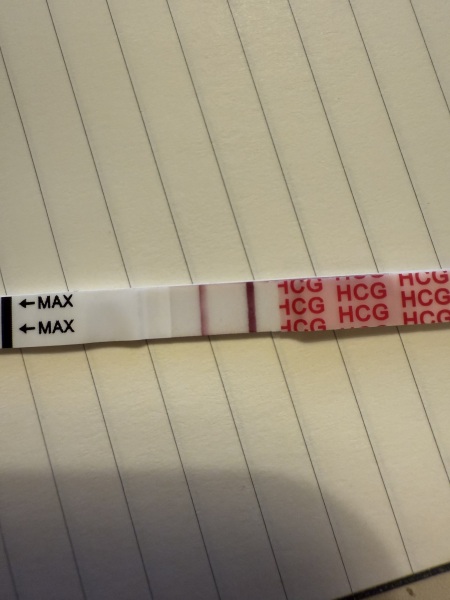 TW: Is this a faint line?