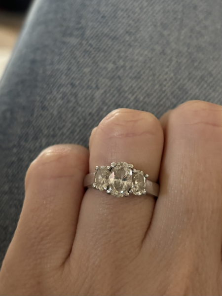 Can I have a look at your engagement rings?