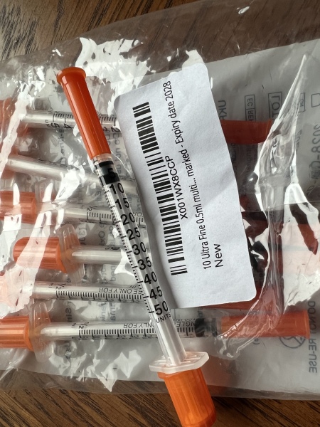 Syringe quantity help please
