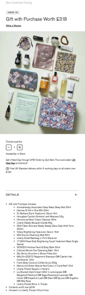 Liberty Beauty Drop Spoiler (from the despatch date!) Part 9