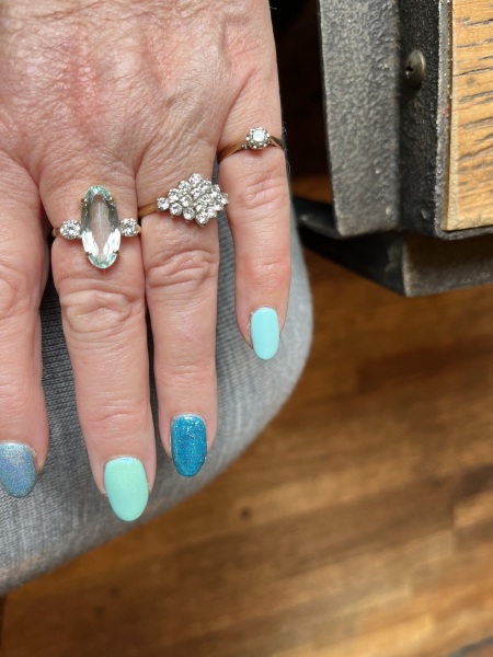 Can I have a look at your engagement rings?