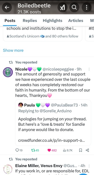 NHS Fife tries to silence nurse - Sandie Peggie vs NHS Fife Health Board and Dr Beth Upton - thread #14