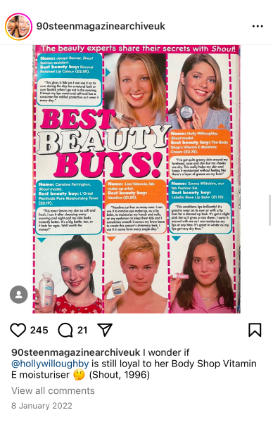 Shout magazine from the 90s