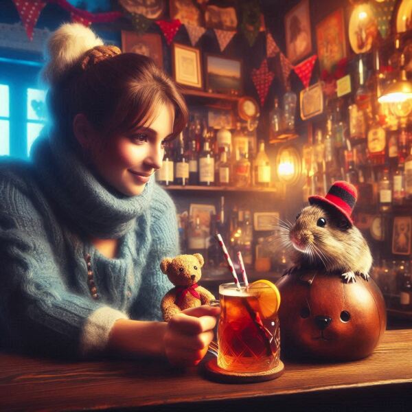 The Bluestocking. All gerbils welcome, must have own frou-frou skirt.