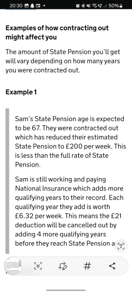 Can my pension forecast be right? Am I reading it wrong?