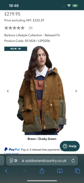 What jacket or coat will you be wearing now?