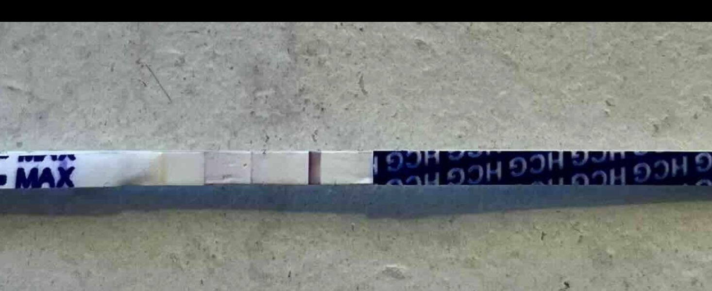 7dpo faint positive ?!!?