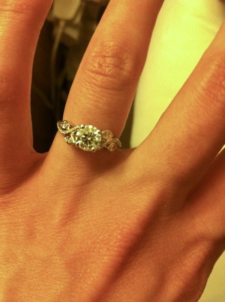 Can I have a look at your engagement rings?