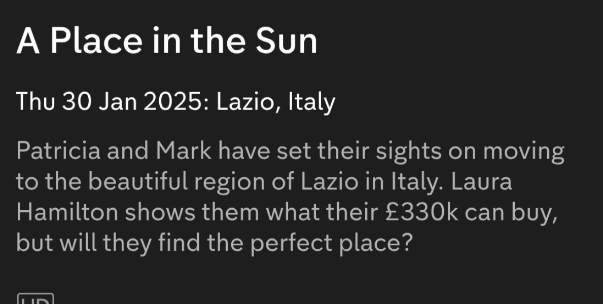 A Place in the Sun